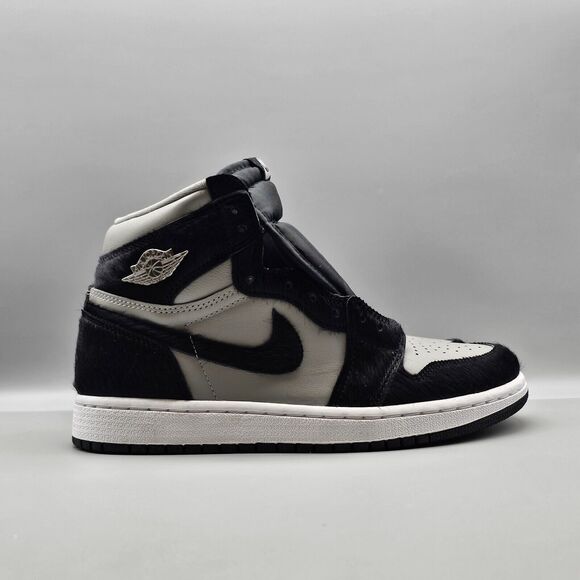 Nike Air Jordan 1 Retro High OG Twist 2.0 Medium Grey DZ2523-001 Womens Size 7.5 - Picture 1 of 9